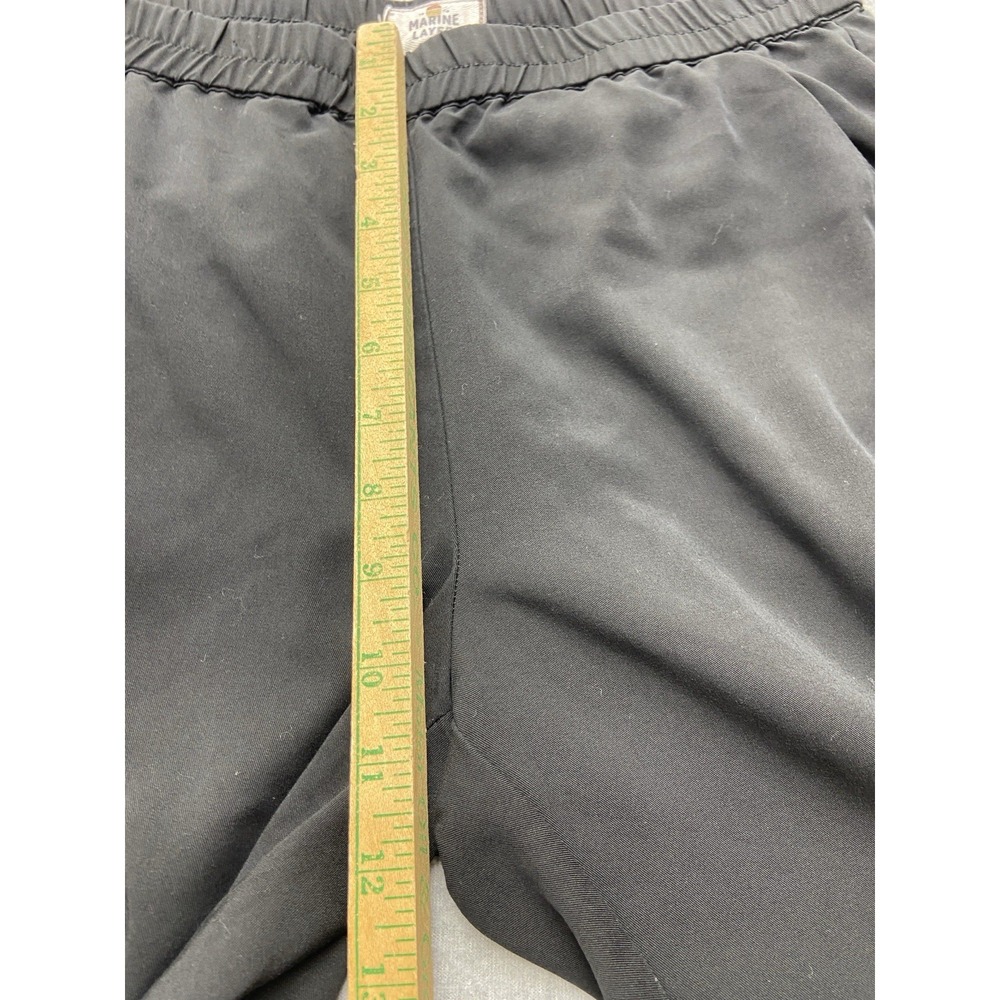 Marine Layer Womens Pants Small Black Cropped Weastband Casual Outdoor - Picture 4 of 9
